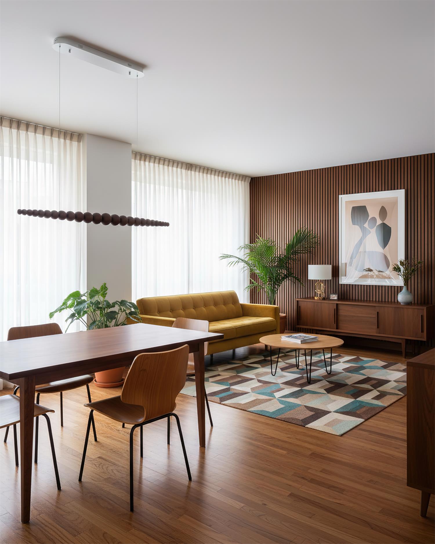 Filamento Sculpted Linear Chandelier