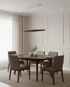 Filamento Sculpted Linear Chandelier