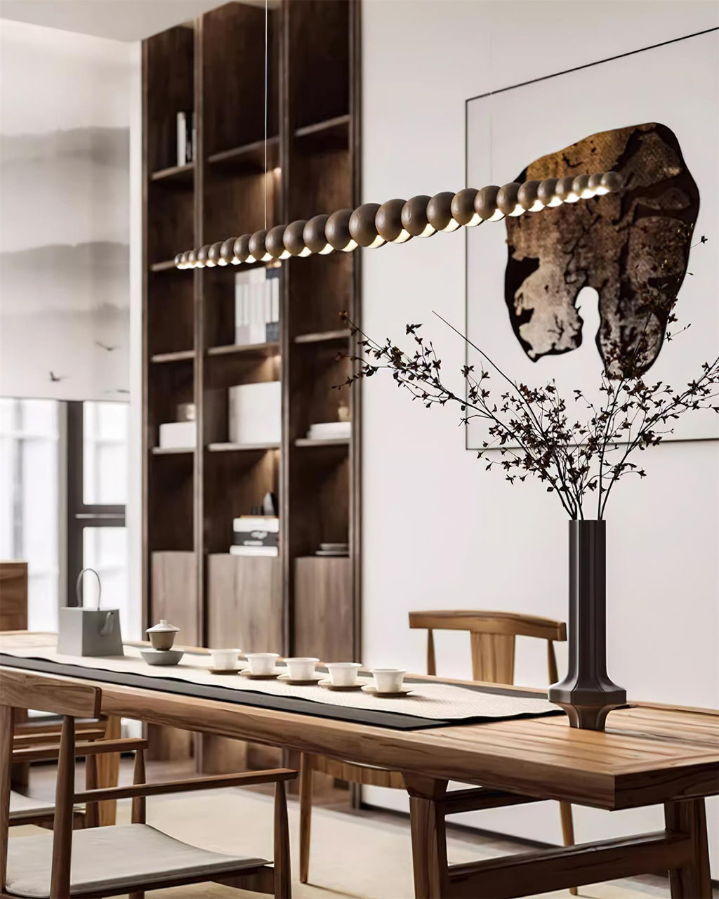 Filamento Sculpted Linear Chandelier