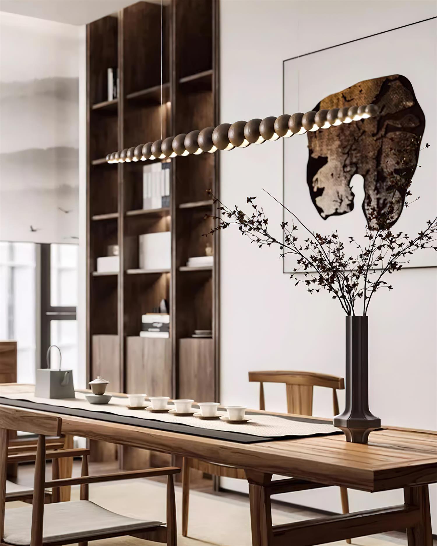 Filamento Sculpted Linear Chandelier