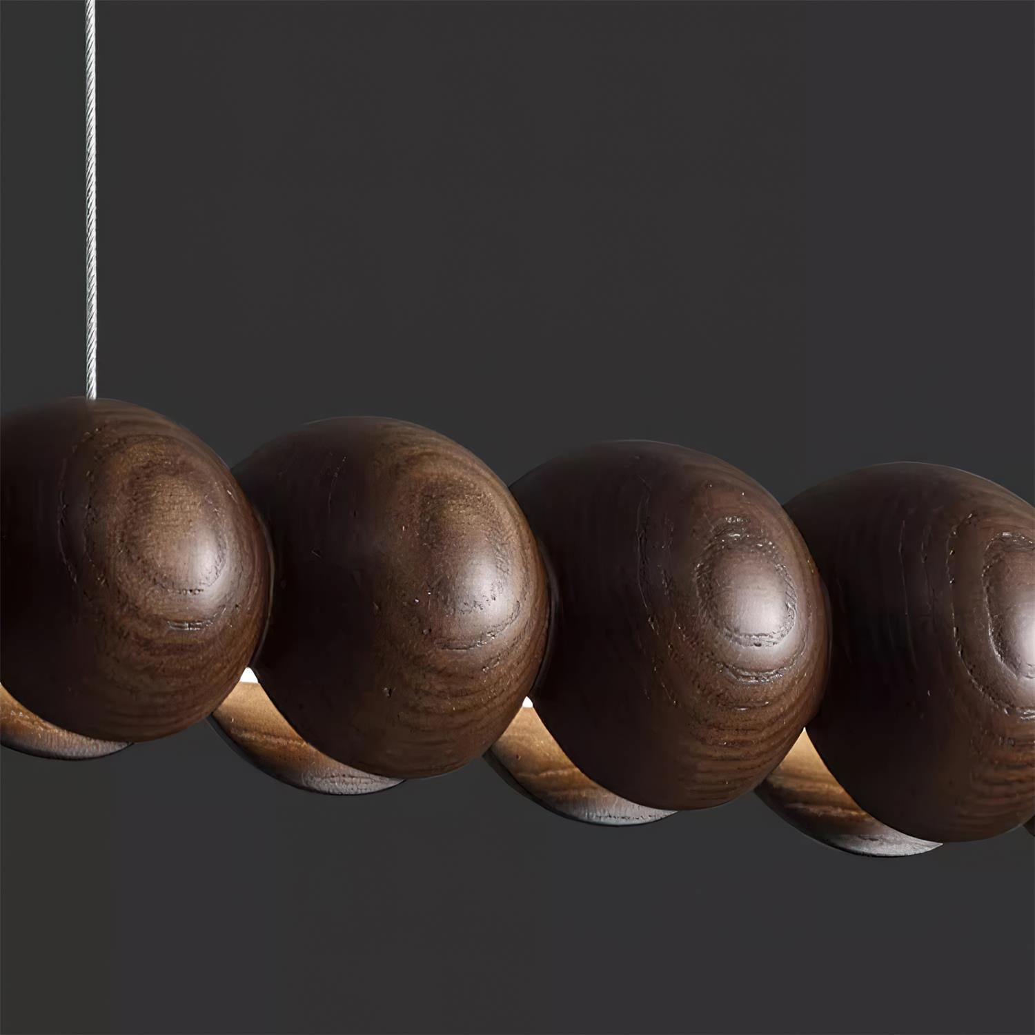Filamento Sculpted Linear Chandelier