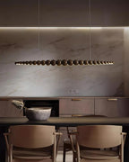 Filamento Sculpted Linear Chandelier