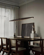 Filamento Sculpted Linear Chandelier