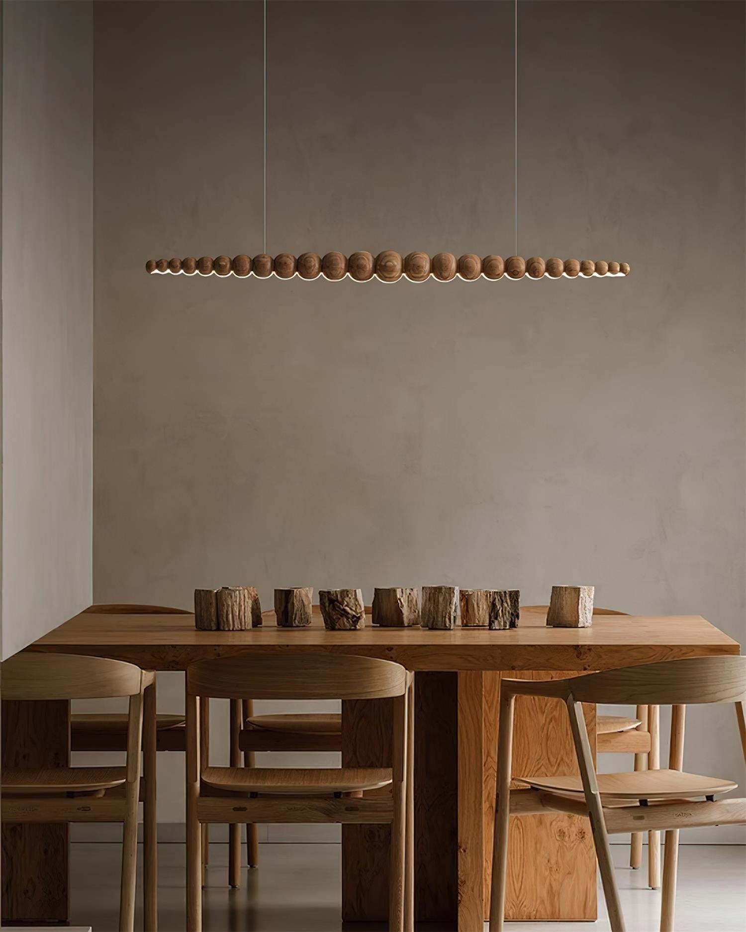 Filamento Sculpted Linear Chandelier