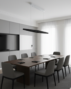 Filamento Sculpted Linear Chandelier