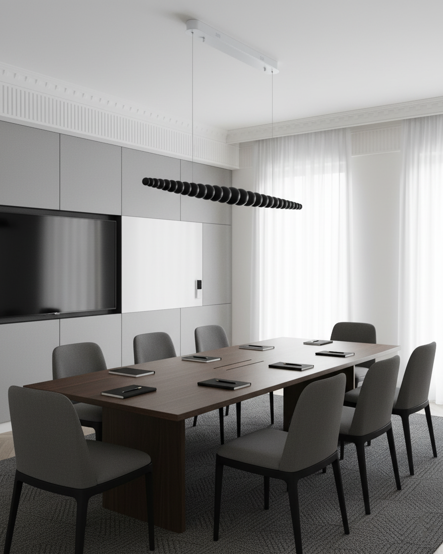 Filamento Sculpted Linear Chandelier