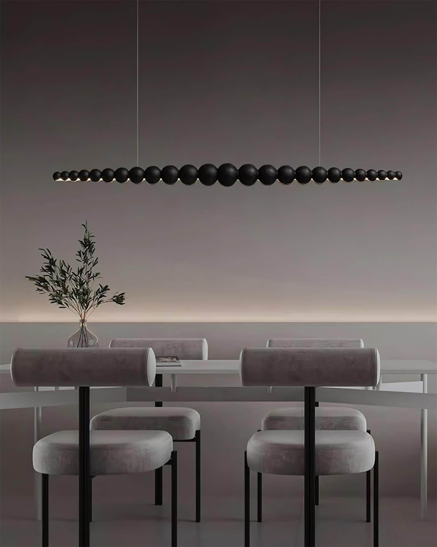 Filamento Sculpted Linear Chandelier