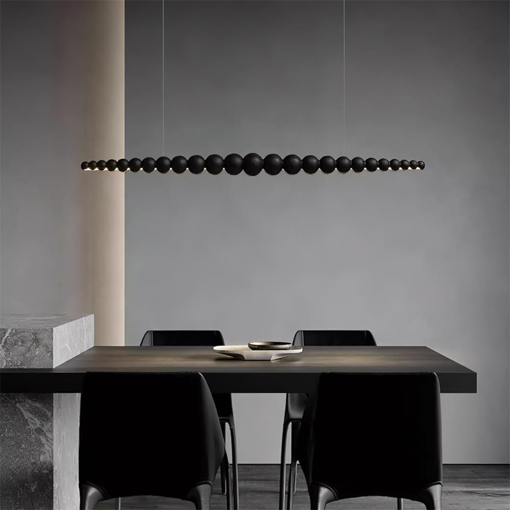 Filamento Sculpted Linear Chandelier