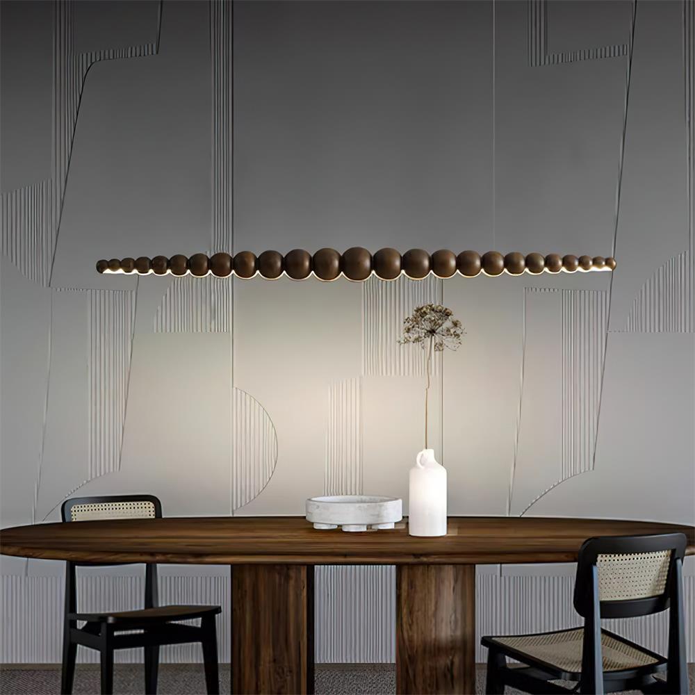 Filamento Sculpted Linear Chandelier