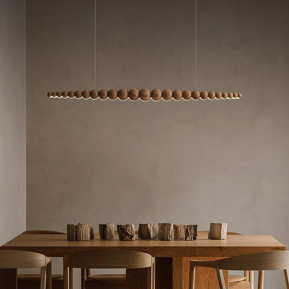 Filamento Sculpted Linear Chandelier