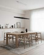 Filamento Sculpted Linear Chandelier