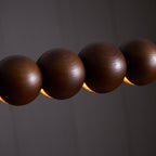 Filamento Sculpted Linear Chandelier