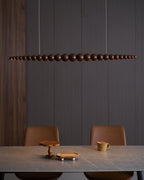 Filamento Sculpted Linear Chandelier