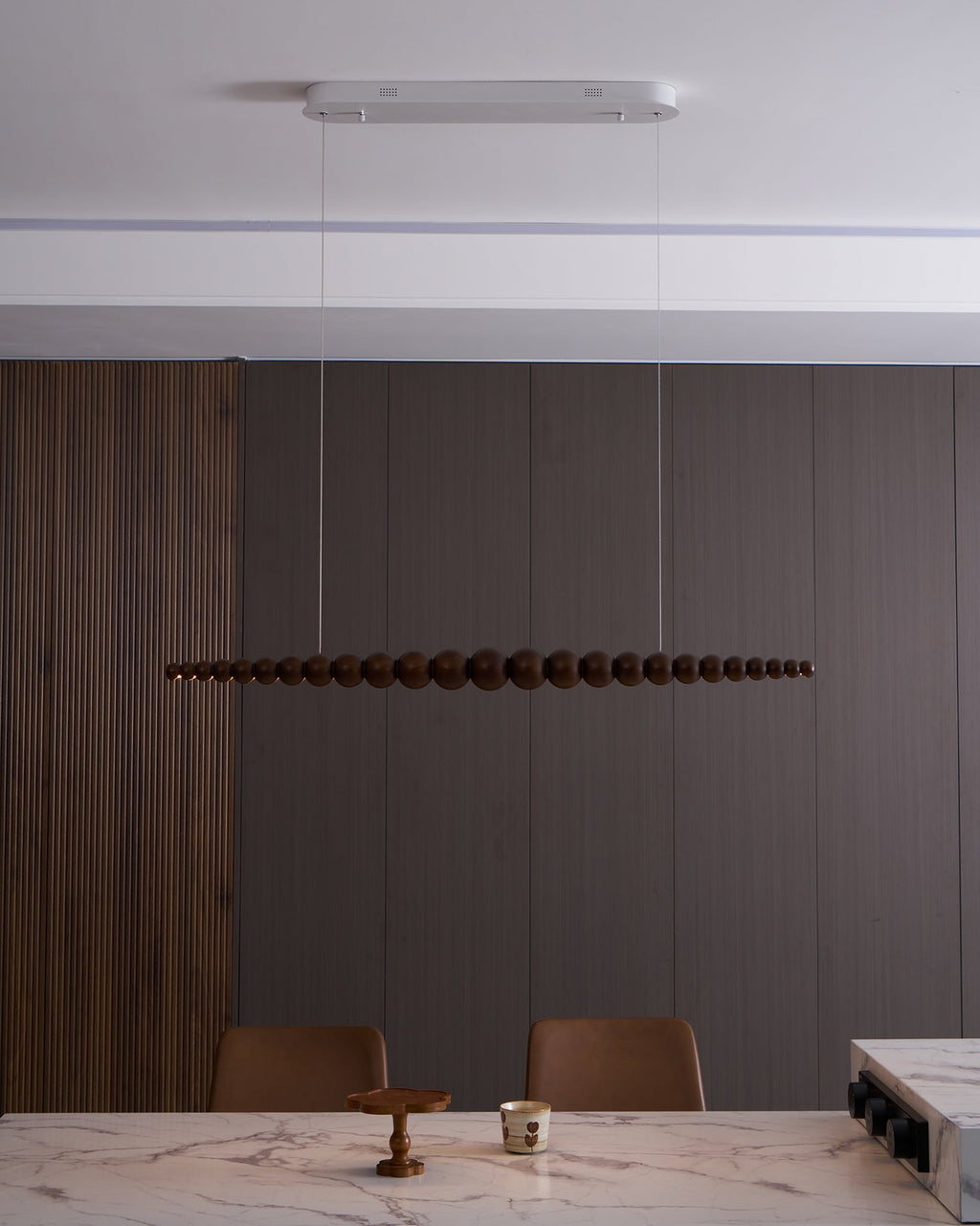 Filamento Sculpted Linear Chandelier