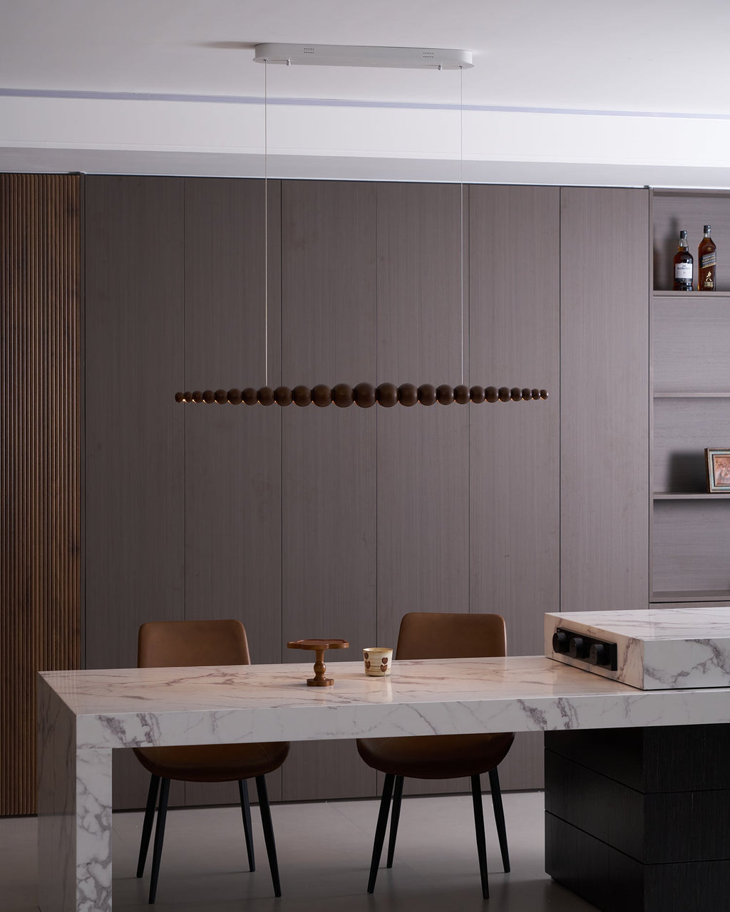 Filamento Sculpted Linear Chandelier