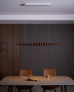 Filamento Sculpted Linear Chandelier