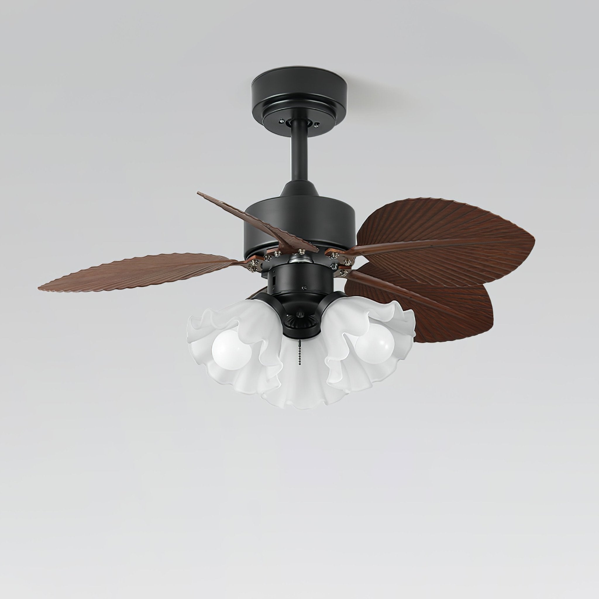 Floriva Vintage Botanical Ceiling Fan Light