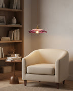 Flora Glass Plug-In Pendant Light