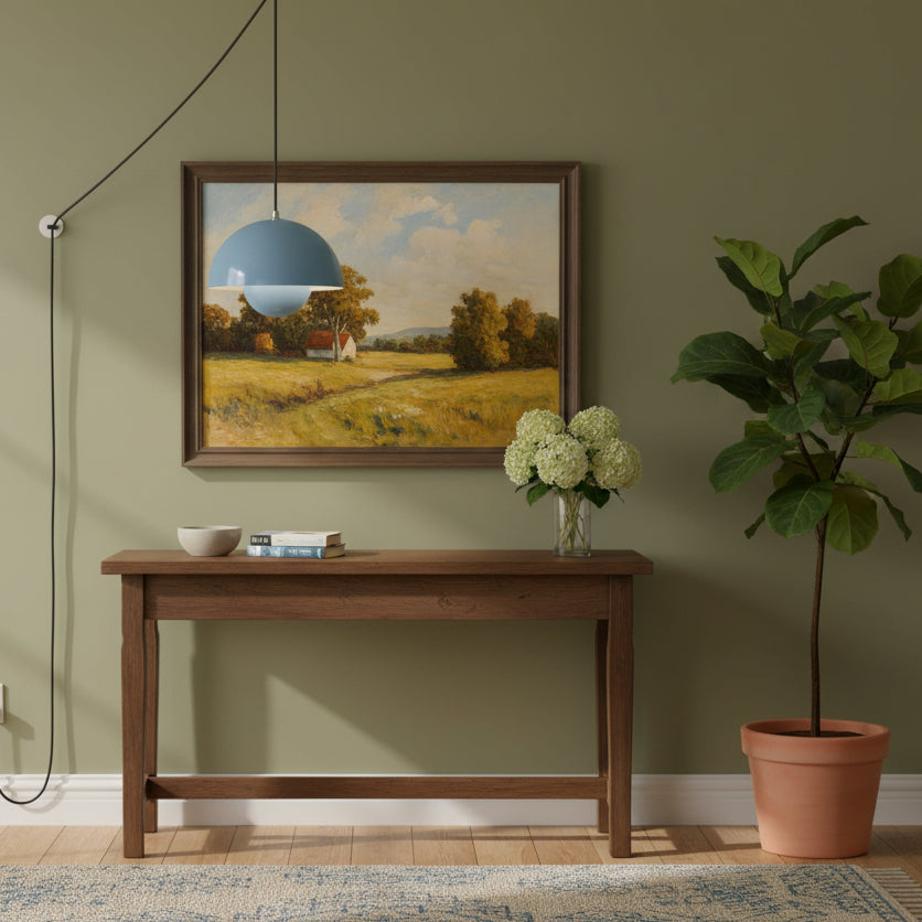 Flowerpot Halo Dome Pendant Light