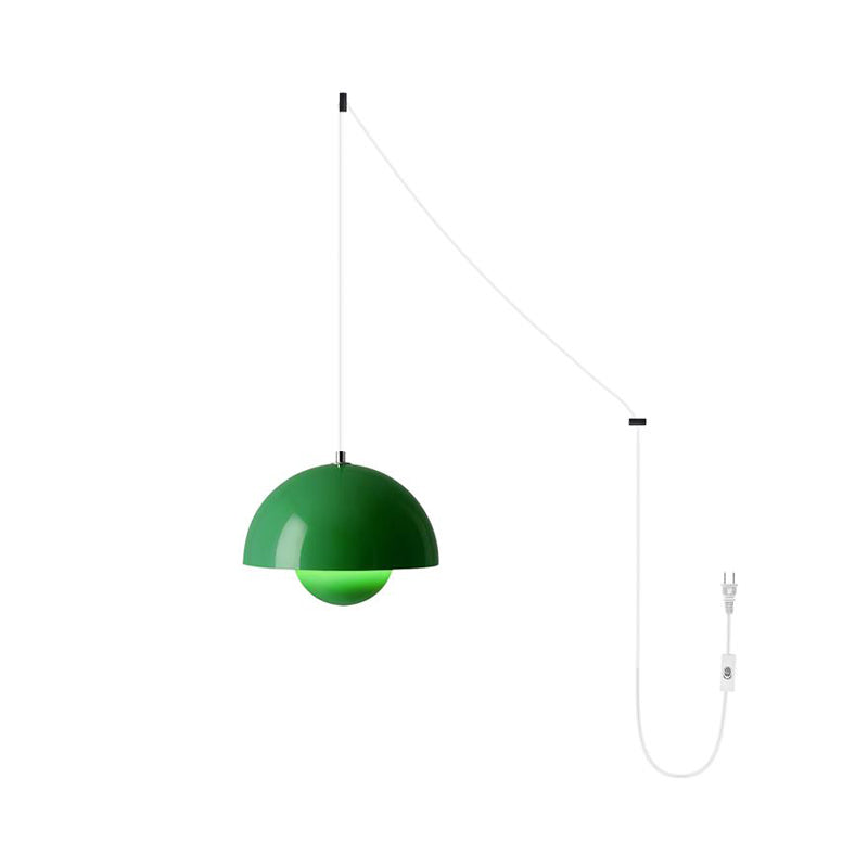Flowerpot Halo Dome Pendant Light