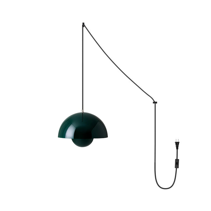 Flowerpot Halo Dome Pendant Light
