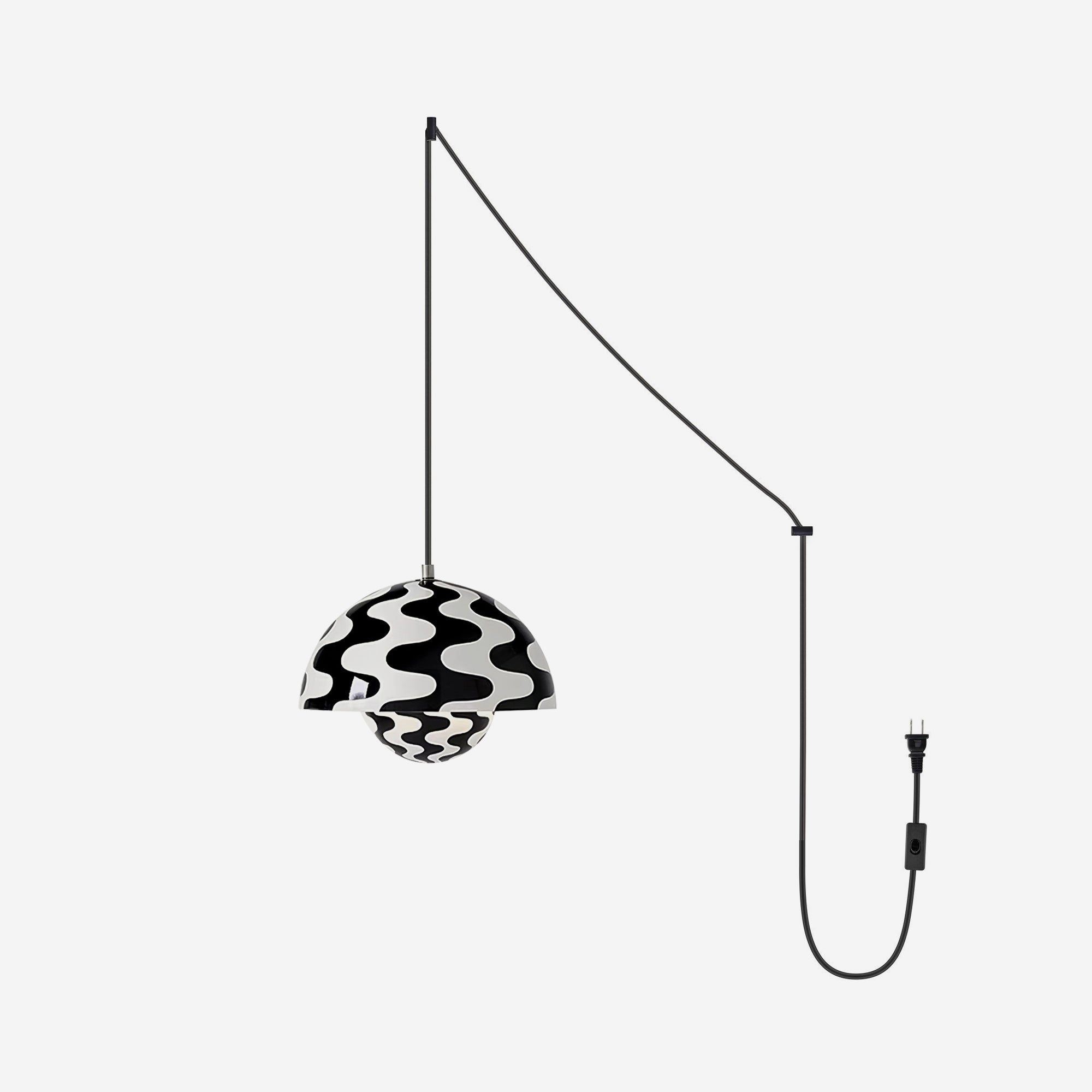 Flowerpot Halo Dome Pendant Light