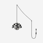 Flowerpot Halo Dome Pendant Light