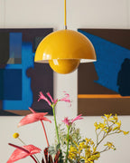 Flowerpot Halo Dome Pendant Light