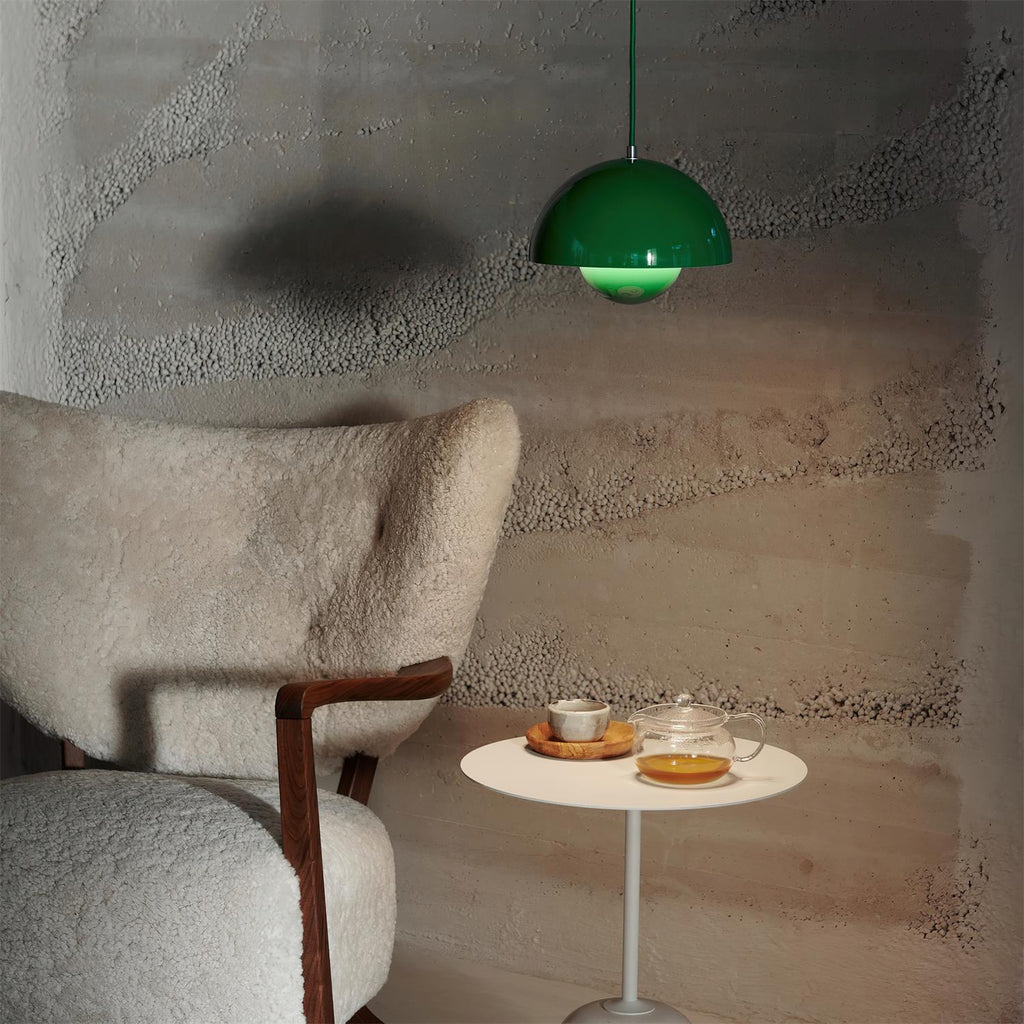 Flowerpot Halo Dome Pendant Light