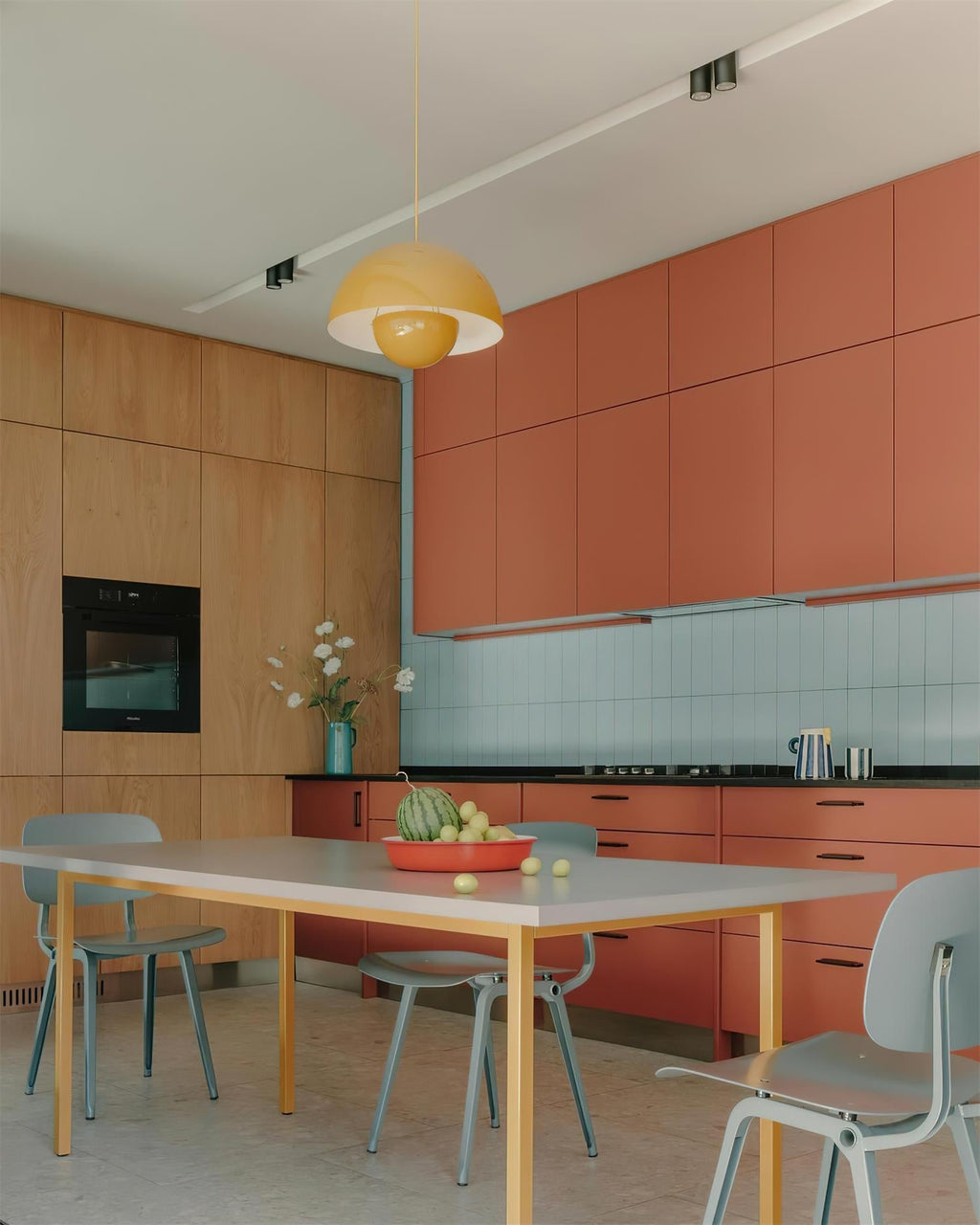 Flowerpot Halo Dome Pendant Light