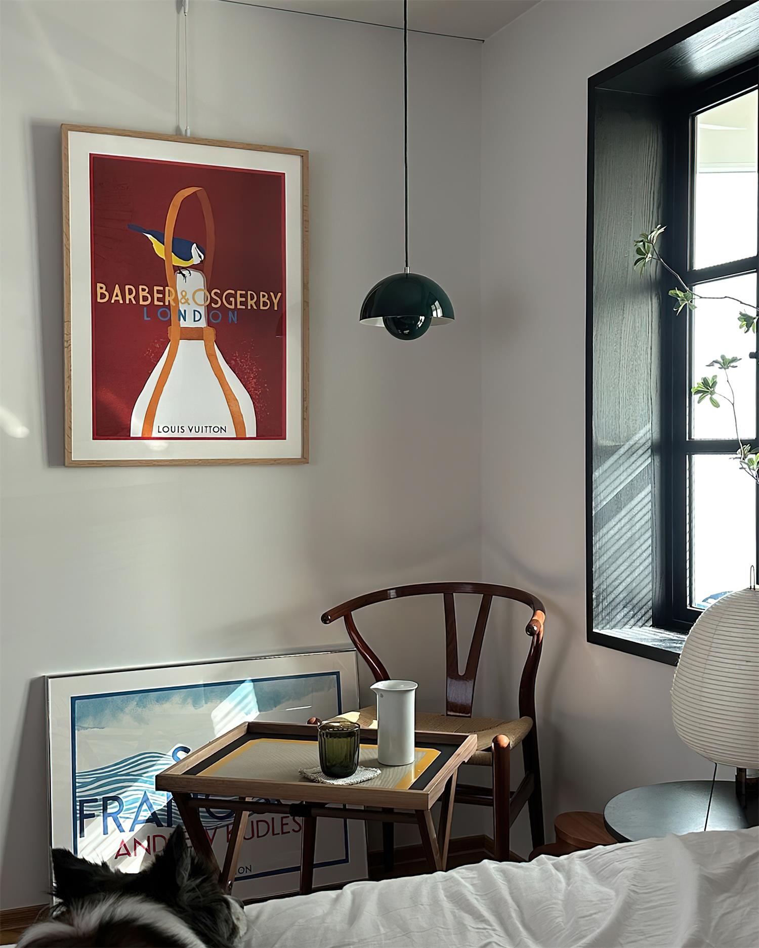 Flowerpot Halo Dome Pendant Light