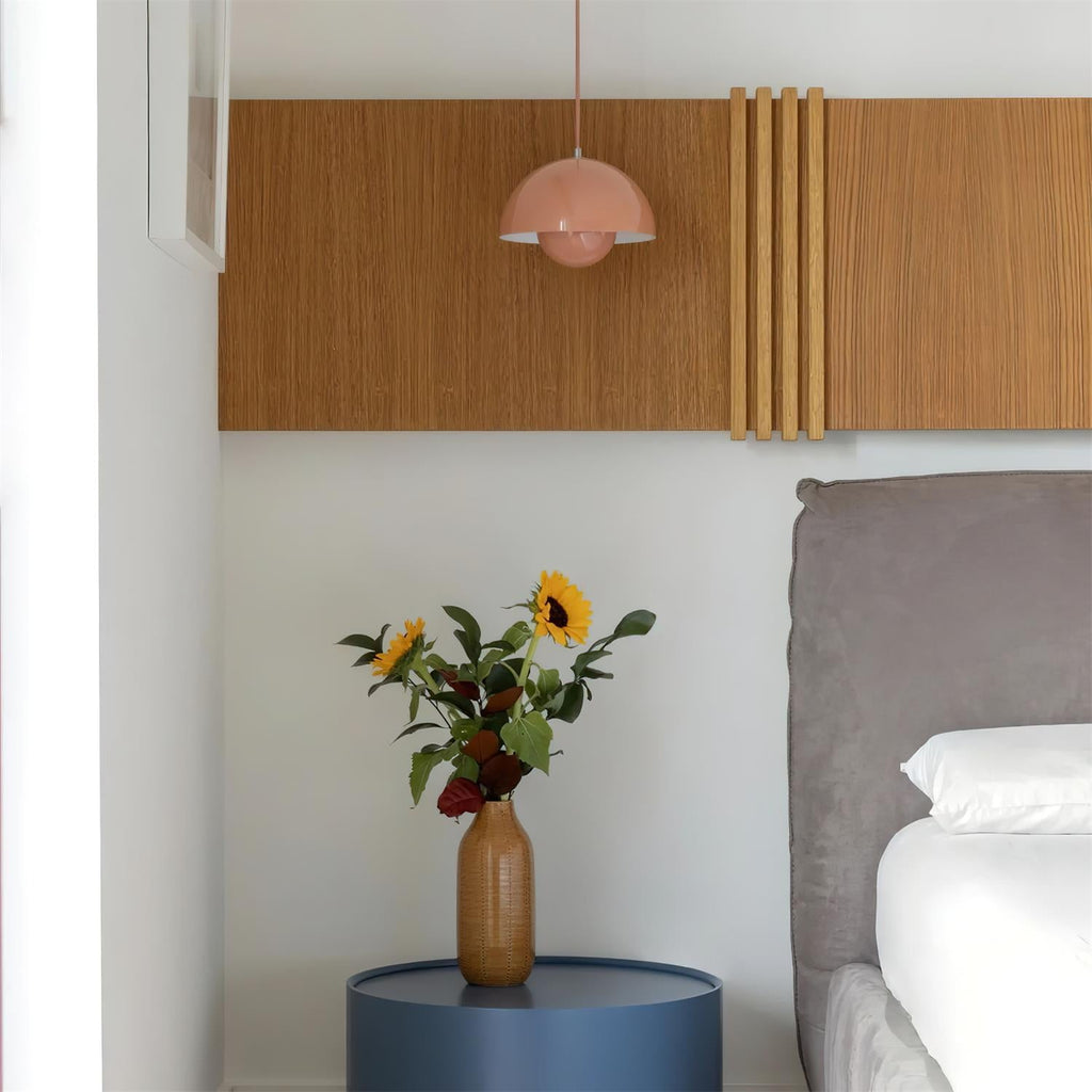 Flowerpot Halo Dome Pendant Light