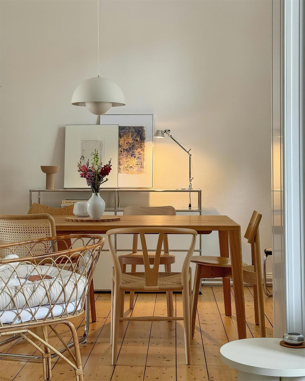 Flowerpot Halo Dome Pendant Light