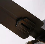 Vintage Black Industrial Ceiling Fan Light