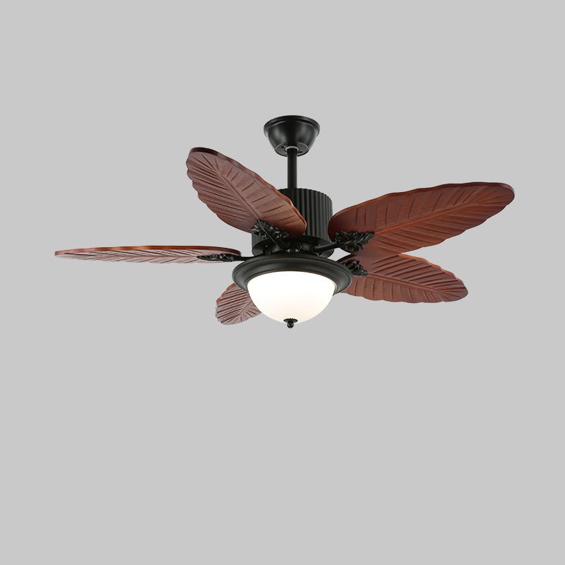 Banana Leaf Ceiling Fan Light with Tropical Blades