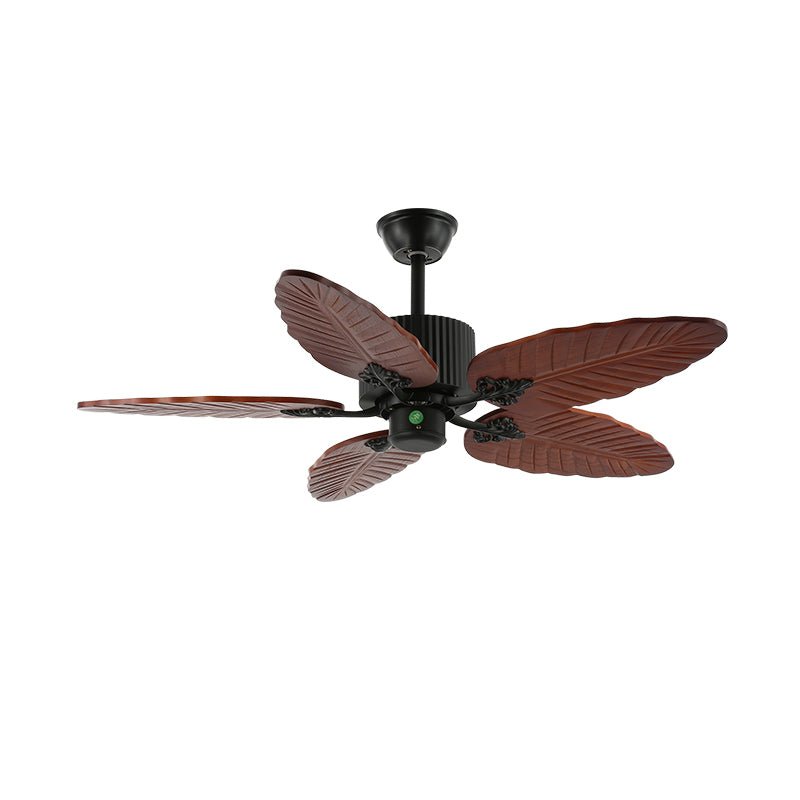 Banana Leaf Ceiling Fan Light with Tropical Blades