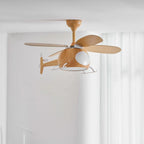 Modern Helicopter Blade Ceiling Fan Light