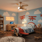 Modern Helicopter Blade Ceiling Fan Light