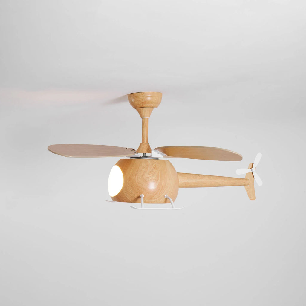 Modern Helicopter Blade Ceiling Fan Light