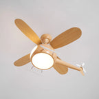 Modern Helicopter Blade Ceiling Fan Light