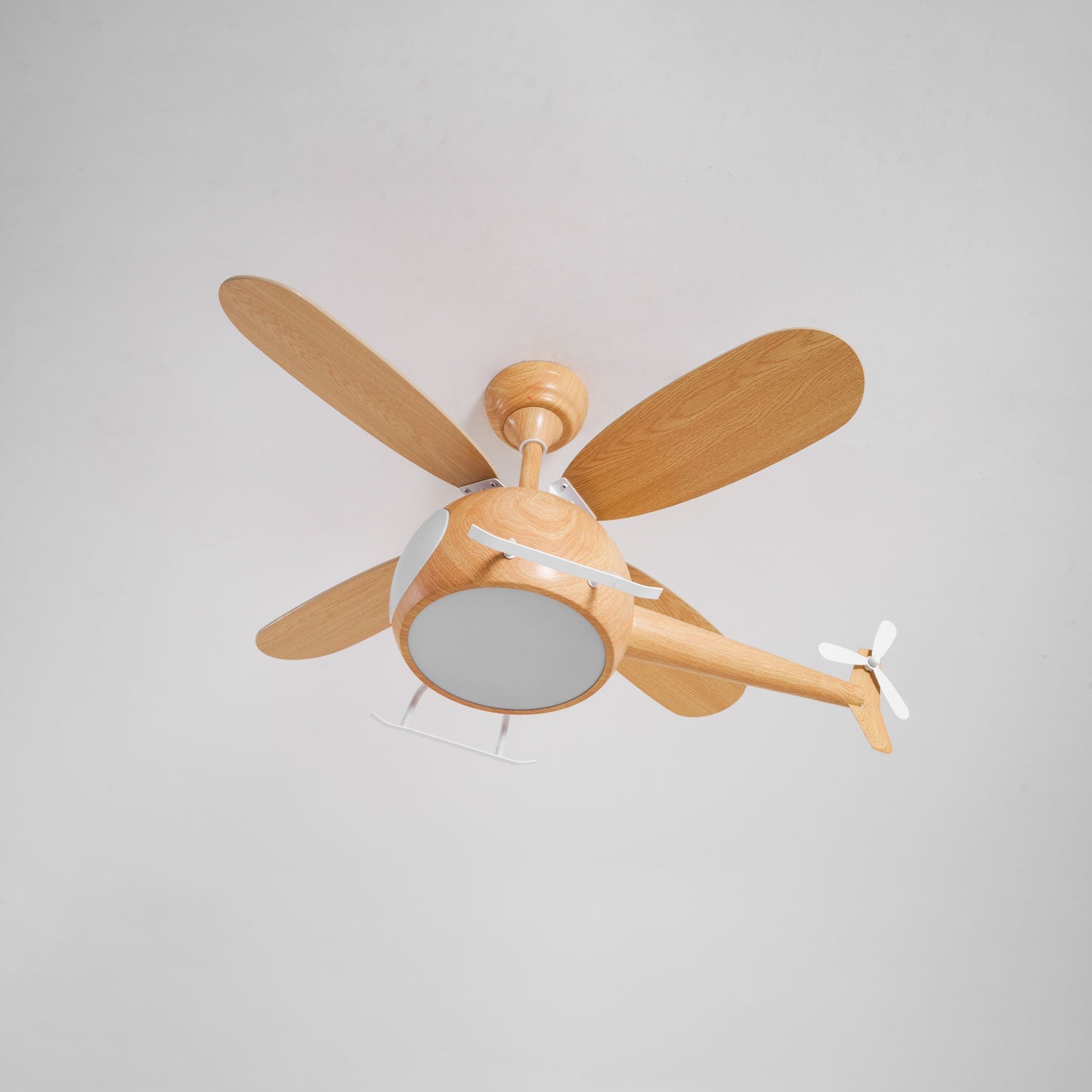 Modern Helicopter Blade Ceiling Fan Light