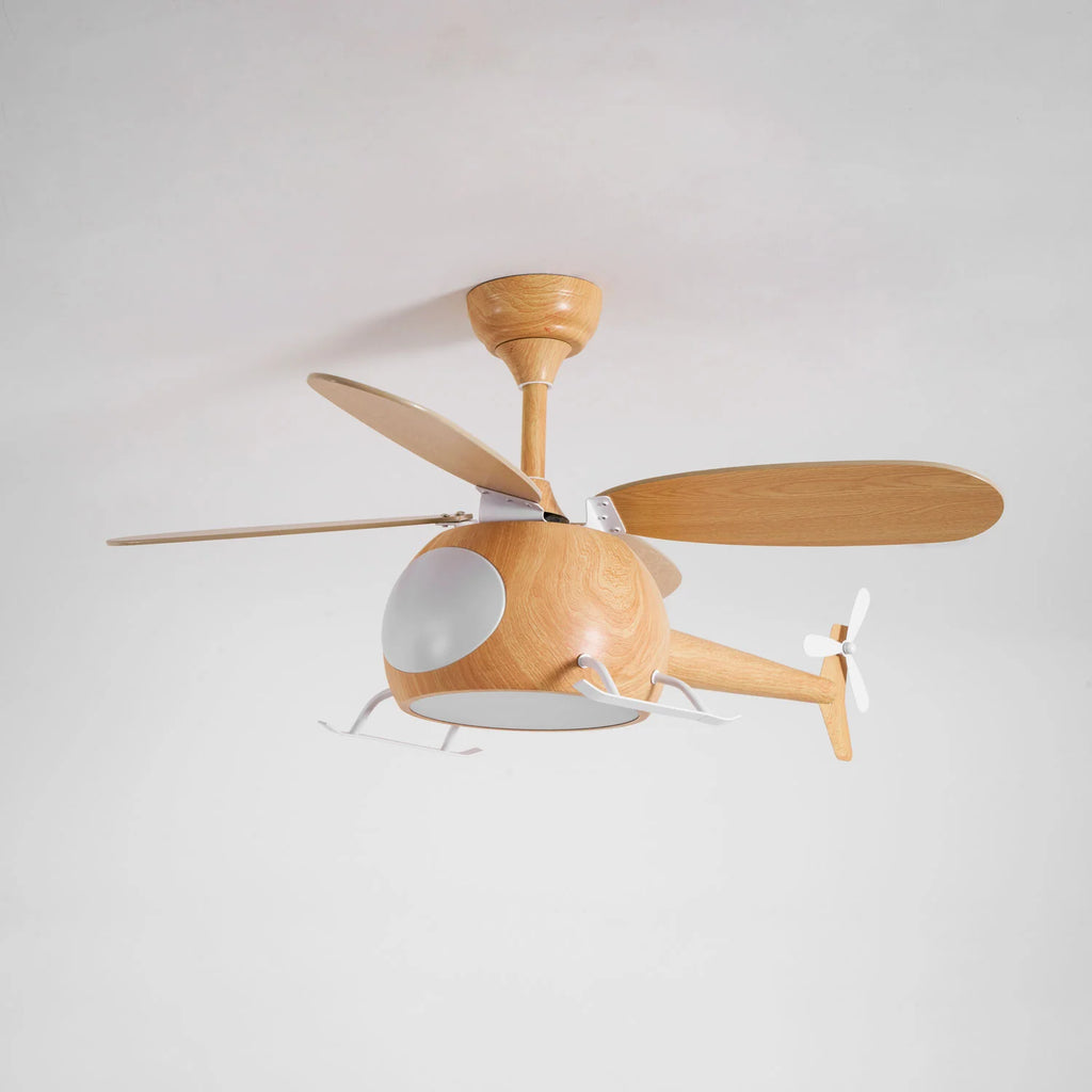 Modern Helicopter Blade Ceiling Fan Light