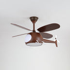 Modern Helicopter Blade Ceiling Fan Light