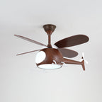 Modern Helicopter Blade Ceiling Fan Light