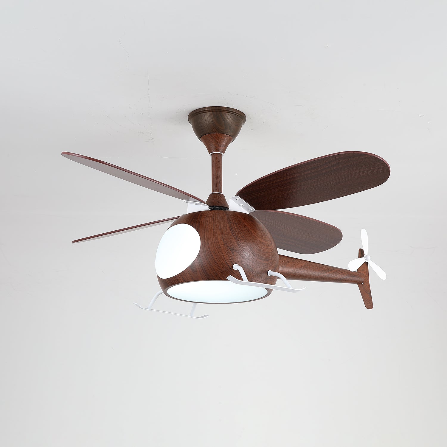 Modern Helicopter Blade Ceiling Fan Light