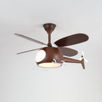 Modern Helicopter Blade Ceiling Fan Light