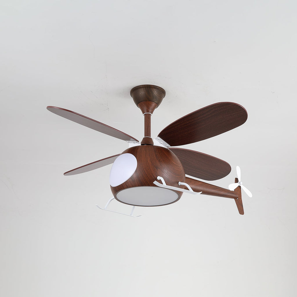 Modern Helicopter Blade Ceiling Fan Light