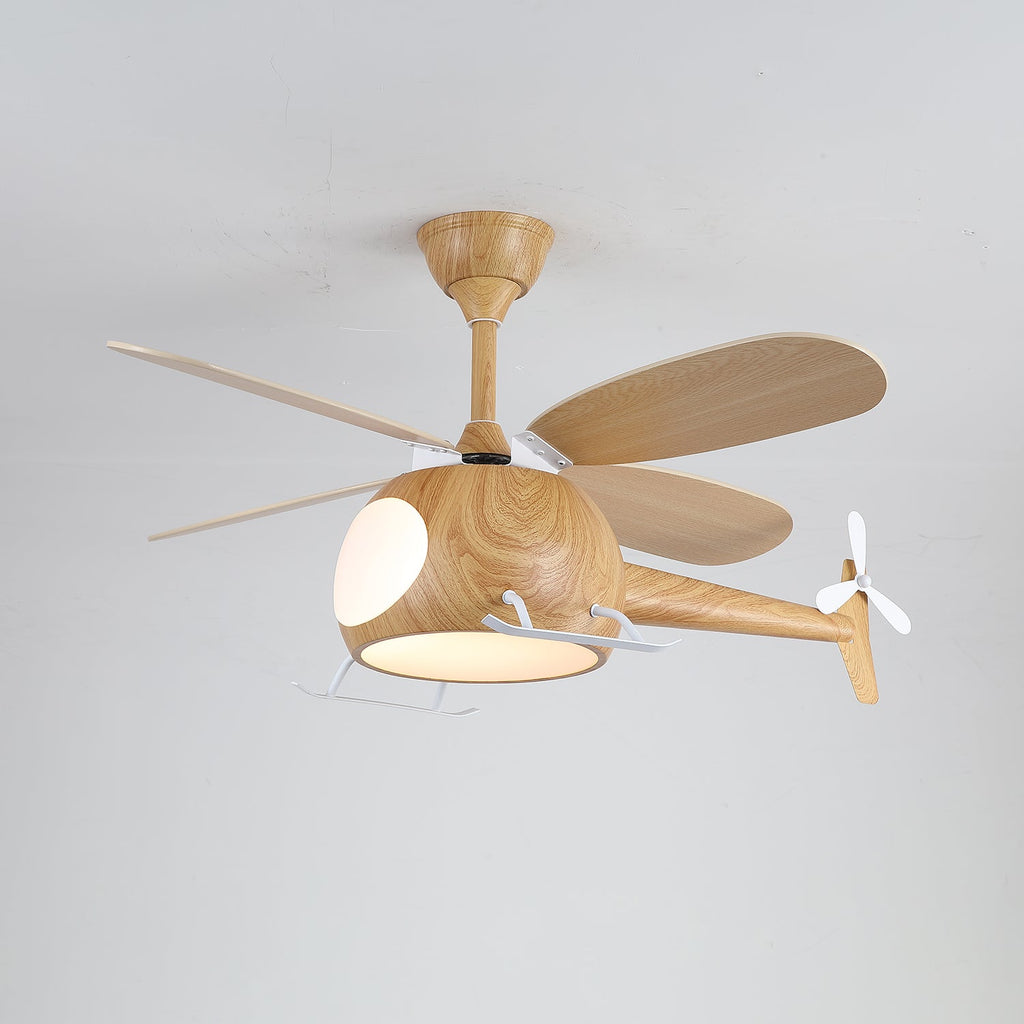 Modern Helicopter Blade Ceiling Fan Light