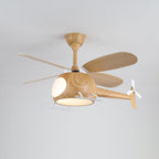 Modern Helicopter Blade Ceiling Fan Light