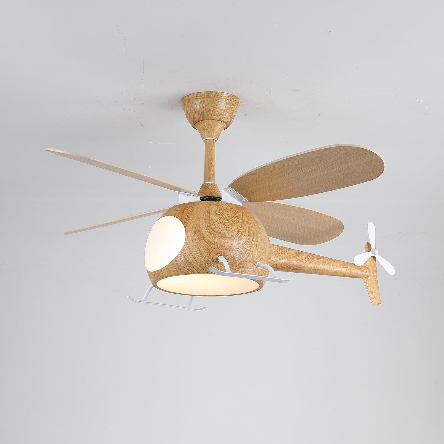Modern Helicopter Blade Ceiling Fan Light